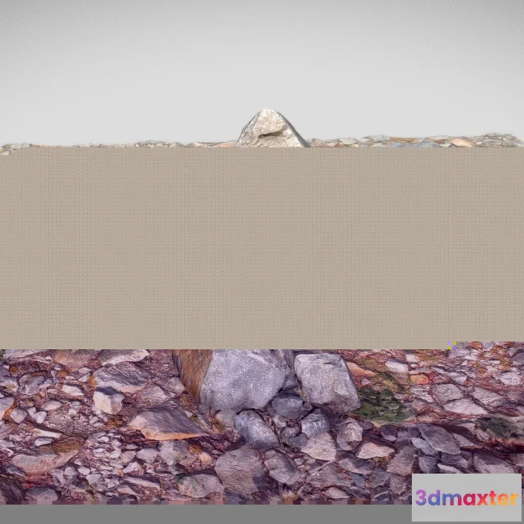 1188400 - PBR Game 3D Model - Rock Scans
