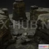 1188410 - PBR Game 3D Model - Rocks set (fbx)