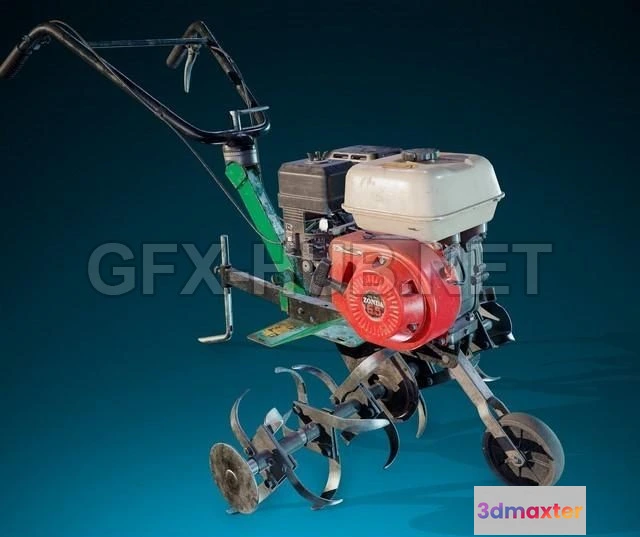 1188434 - PBR Game 3D Model - Rotavator