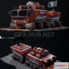 1188446 - PBR Game 3D Model - RTV truck
