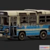 1188448 - PBR Game 3D Model - Ruined Bus