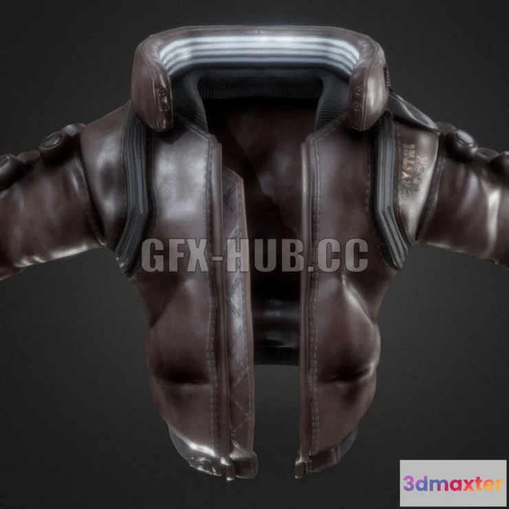 1188514 - PBR Game 3D Model - Samurai Jacket