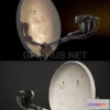 1188530 - PBR Game 3D Model - Satelite Dish
