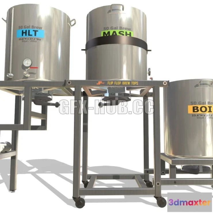 1188540 - PBR Game 3D Model - SBS-CUSTOM 50