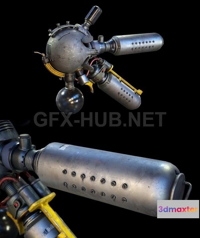 1188572 - PBR Game 3D Model - Science Asset