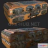 1188584 - PBR Game 3D Model - SciFi Case