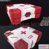 1188628 - PBR Game 3D Model - Sci-Fi Medical Crate