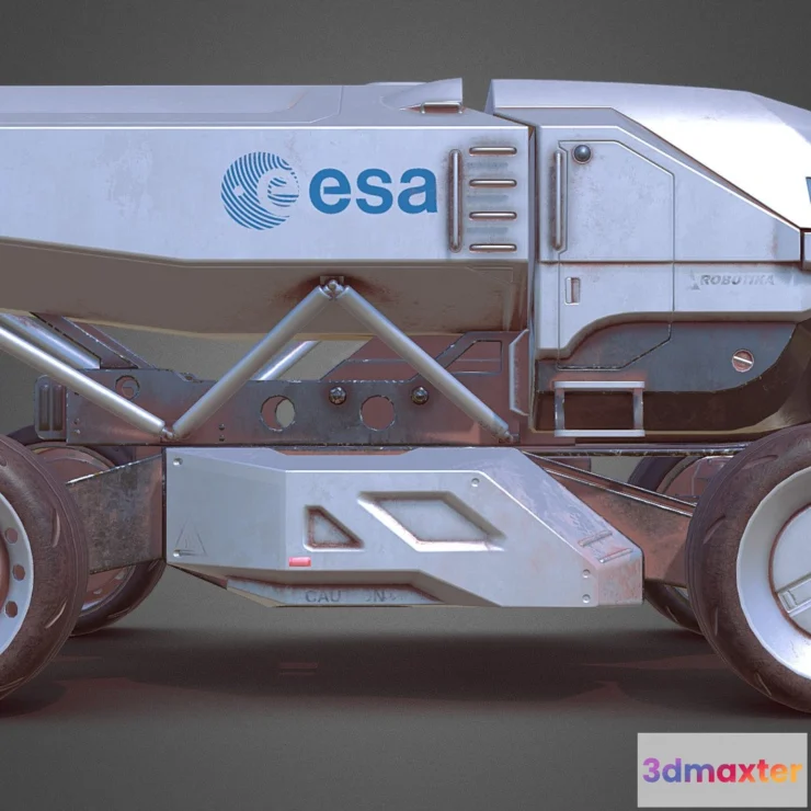 1188662 - PBR Game 3D Model - Scifi Truck