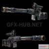 1188666 - PBR Game 3D Model - Sci-fi VSS
