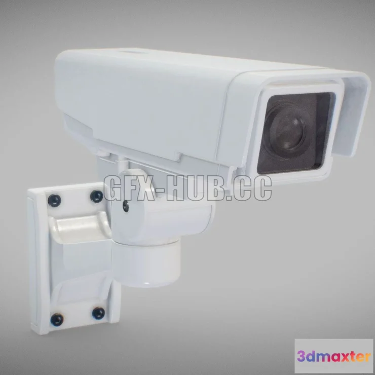 1188692 - PBR Game 3D Model - Security Camera