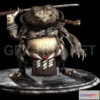 1188746 - PBR Game 3D Model - Shinobi Toad PBR