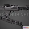 1188766 - PBR Game 3D Model - Shotgun High Standart model 10