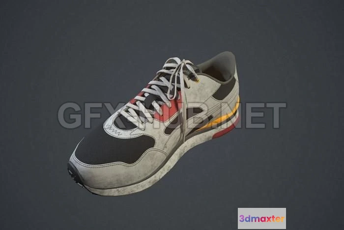 1188854 - PBR Game 3D Model - Sneakers PUMA R78 Futr