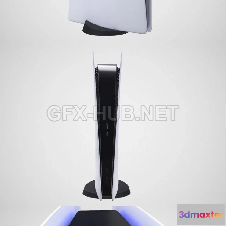 1188884 - PBR Game 3D Model - Sony Playstation 5