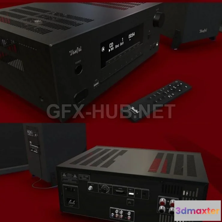 1188900 - PBR Game 3D Model - Sound System