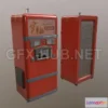 1188914 - PBR Game 3D Model - Soviet soda machine