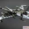 1188936 - PBR Game 3D Model - Spaceship Hades Starfighter Mk2 space fighter