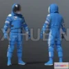 1188940 - PBR Game 3D Model - SPACESUIT Boeing Starliner