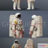1188942 - PBR Game 3D Model - SPACESUIT China Feitian