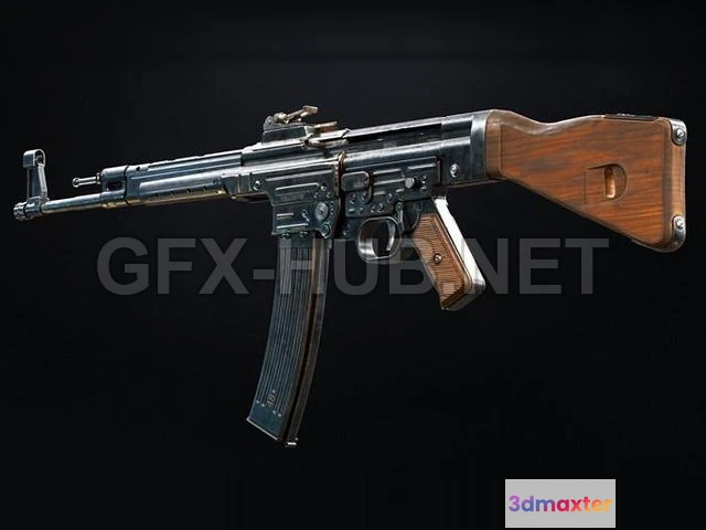 1189084 - PBR Game 3D Model - STG-44