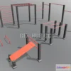1189118 - PBR Game 3D Model - Street Workout