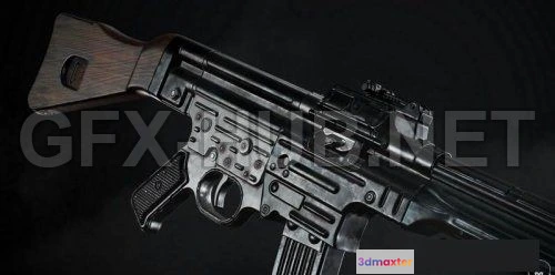 1189122 - PBR Game 3D Model - Sturmgewehr 44