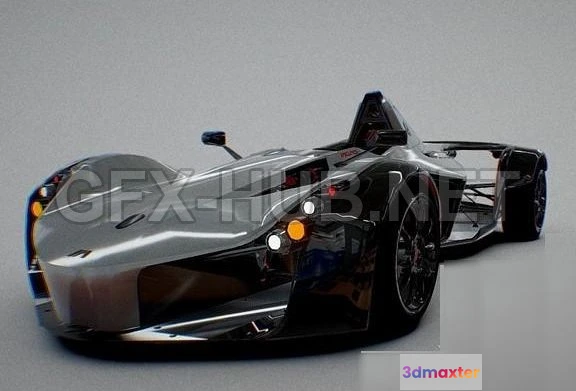 1189200 - PBR Game 3D Model - Syberpunk Car