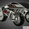 1189202 - PBR Game 3D Model - Syd Mead Vehicle, Mass Effect Style