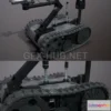 1189226 - PBR Game 3D Model - Talon bomb disposal robot