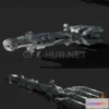 1189238 - PBR Game 3D Model - Tantive IV - Blockade Runner - Corellian Corvette