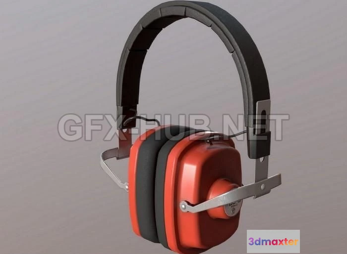 1189256 - PBR Game 3D Model - TDS-3 headphones