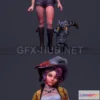 1189318 - PBR Game 3D Model - The Fixer Witch