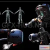 1189350 - PBR Game 3D Model - The Rocket Man -