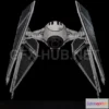 1189372 - PBR Game 3D Model - Tie Interceptor
