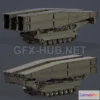 1189392 - PBR Game 3D Model - Titan Armored Vehicle Launcher Bridge