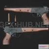 1189416 - PBR Game 3D Model - Tp 82 Shotgun
