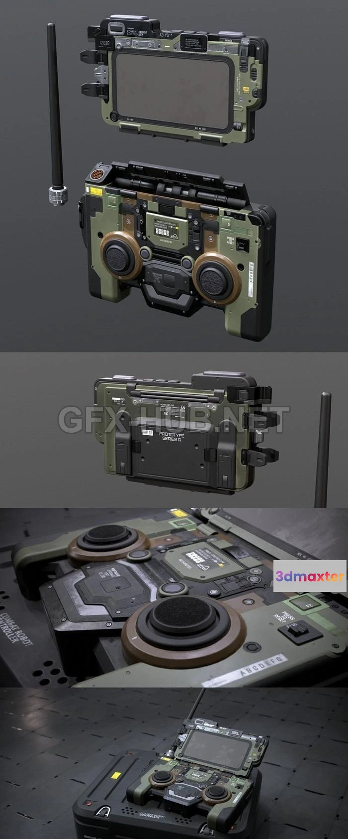 1189458 - PBR Game 3D Model - TRNTL Controller