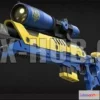 1189522 - PBR Game 3D Model - Ukrainian Sniper Rifle PBR