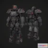 1189524 - PBR Game 3D Model - Ultracite Power Armor