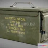 1189556 - PBR Game 3D Model - Used millitary Ammo box M2A1