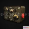1189566 - PBR Game 3D Model - USSR Sever-BIS Radio PBR