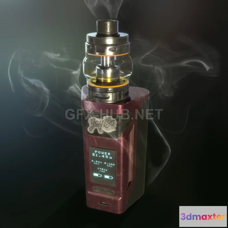 1189582 - PBR Game 3D Model - Vape Wismec