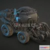 1189594 - PBR Game 3D Model - Vehicle from 3D my Graphic Novel