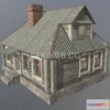 1189636 - PBR Game 3D Model - Village house