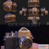 1189644 - PBR Game 3D Model - Vintage Camera ZENIT-C
