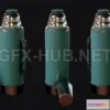 1189690 - PBR Game 3D Model - Vintage Thermos