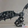 1189702 - PBR Game 3D Model - Viserion Ice Dragon 3D Printing Figurine