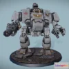 1189724 - PBR Game 3D Model - W40k space wolf dreadnought redemptor