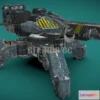 1189750 - PBR Game 3D Model - War Spider Robot