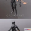 1189756 - PBR Game 3D Model - Warframe Tennogen Excalibur